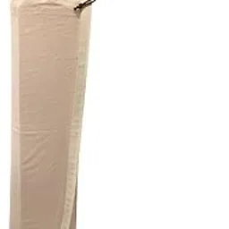 QUNNIX Cotton Yoga Mat Carry Bag - Yoga Mat Cover with Drawstring Closure & Shoulder Strap Durable & Lightweight Yoga Carry Bag for Men & Women (Beige)-image-56