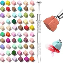 MAYCREATE® 100 Pcs Soft Nail Sponges for Ombre-image-35