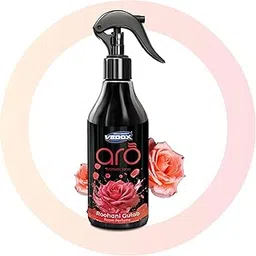 Vedox Aro Room Perfume Air Freshener Spray, Roohani Gulab Fragrance, 250ml, Long Lasting Fragrance, Natural Essential Oil Based Room Perfume, For Home, Toilet & Office Use-image-88