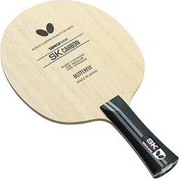 Butterfly SK Carbon Table Tennis Blade - TAMCA 5000 Carbon Fiber Blade - Professional Table Tennis Blade - Available in FL and ST Shakehand Handle Styles - Made in Japan-image-39
