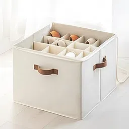 HomeEssentials Multipurpose Transparent Storage Box with Handles – Clear, Foldable Organizer for Blankets, Comforters, Clothes, Shoes & Bedroom Storage.-image-36