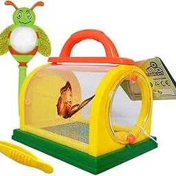abs Bug Cage Insects Capture Kit with Magnifier Tweezer Garden Field Toy|A Mesh Cage|Insects & Bug Habitats| Educational |Toys & Hobbies-picture-22