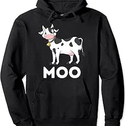 apsra trendz Moo Cow Lover Famer Cattle Ranch Dairy Farming Gift Hooded Sweatshirt Printed Non-Zipped with Convenient Kangaroo Pockets Hoodie for Men/Women (AH1997)-picture-26