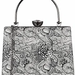 mochi Women's Fashionable Faux Leather Party Clutch image 1
