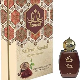 Noorson Saffron Sandal Attar Arabic Blend Unisex Non-Alcoholic Roll-On Long Lasting Attar - 12 ML-picture-27