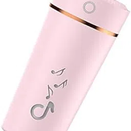 ATORSE Air Humidifier Home Office Car Outdoor 200ml LED Light White/Pink/Blue Pink-image-46