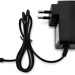 Universal 5V DC Rechargeable Flashlight Charger Adapter | LED Torch & Emergency Light Power Supply AC to DC Adapter (Black)-image-99