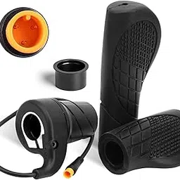 FT76x Half Twist Throttle, Half Twist Waterproof Grip, Electric Bicycle Throttle Handle 12V/24V/36V/48V/60V/72V for Ebike MTB Conversion Kit-picture-14