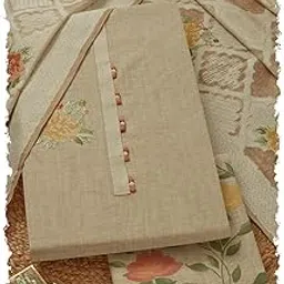 soch Womens Chanderi Floral Print Unstitch Dress Material With Thread Work-picture-15