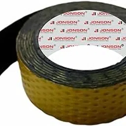 JONSON Rubber Cushion Tape 15mm 1 m Self-amalgamating Tape (Black Pack of 25)-picture-29
