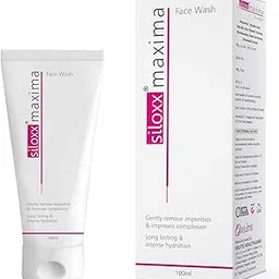 Siloxx Maxima Face Wash with Glycolic Acid, Salicylic Acid, Niacinamide, Vitamin E, Green Tea & Chamomile | Gentle Cleanser for Clear & Hydrated Skin – 100ml-picture-12