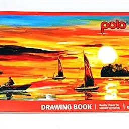 polo A4 Drawing Books – Pack of 2 | 64 Pages Each | high-Quality White Paper for Sketching, Colouring & School Art Projects-picture-26
