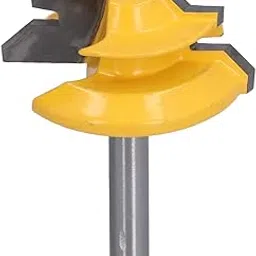 Lock Miter Router Bit, Woodworking Tenon Milling Cutter 45 Degree 1/4in Shank with Storage Box for Wood for Beginners for Drilling Power Tools-picture-25