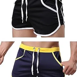 rexcyril Men's Shorts Running Workout Bodybuilding Gym Athletic Sports Casual Pants-picture-23