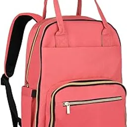 packnbuy Stylish Baby Diaper Bag Backpack for Mom Dad Travel (Red)-picture-26
