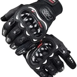 Probiker Breathable Full-Finger Bike Riding Gloves - Anti-Slip Design for Motorcycle, Cycling, Mountaineering & Hiking (Black)-picture-19