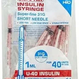 Insulin Syringe with Fine Needle, 40 IU-picture-52