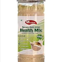 Naturiise Organic Sprouts Multi Millet Health Mix, Organic, Immunity Building Breakfast Substitute | best drink for baby and old aged people | No preservatioves | No Chemical | Organic farmer Production 500g-picture-57