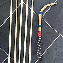 SM Sai Musical - Professional Dagga & Tilli Set Dhol Sticks (1 Dagga & 5 Tillis)-image-80