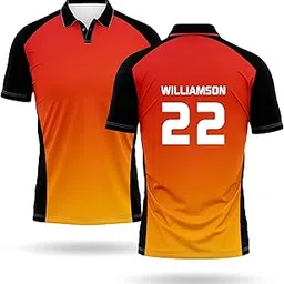 95miles garments Kane Willamson Jersey 22 Number Jersey Hydra badd Team Cricket Jerseys Old Team Men's-image-12