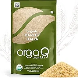 Orgaq Organicky Organic Barley/Jau Dalia(Porridge) - 500g | A Healthy Diet Solution-picture-18