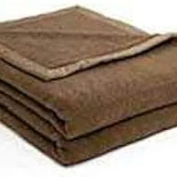 ELSTONE HOME Luxury Pure Woollen Blanket Single Bed for Hotel/Guest House/Hospital/College (Multicolor) image 1