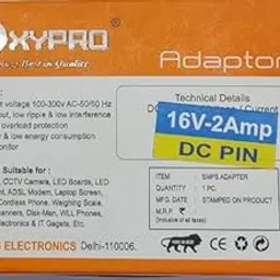 SV OXY Adaptor DC 16V 2A Input 100v-240 V SMPS Power Supply-image-97