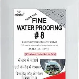 Finessee Water Proofing Formula # 8 for Roof Repair 5 Litre Waterproofing Solution for Homes Terraces Roofs Water Leakage Solution Leakage Repair Terrace Waterproofing Product (5 Litre)-picture-15