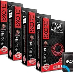 Skore Timeless Climax Delay Condoms - 10 Count (Pack of 4)-image-19