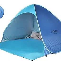 Decdeal Outdoor Camping Tent Pop-up Fun-Play Tent Automatic Instant Tent UV Protection Tent Sun Shade Awning for Camping Beach Backyard-image-95