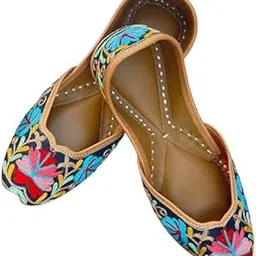 sandoori jutti Bridal Punjabi Jutti for Women Pure Leather Double Cushioned-picture-55