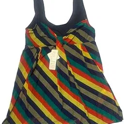 Ladies Swimming Costume, Swimwear, Floral Swimsuit, Ruffle Swim Dress, Beachwear for Women Multicolour-picture-23