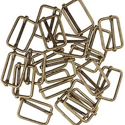 ZOOMELLA 2x20 Pieces Metal Adjustable Buckle Connector for Bag Strap 25x16x2.8mm Bronze-picture-13