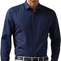 peter england Men's Solid Slim Fit Shirt-picture-21