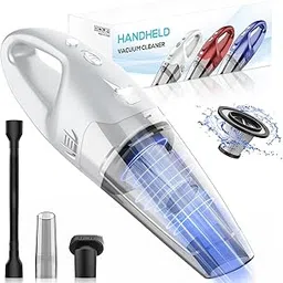 YOOHI Handheld Vacuum Cordless Rechargeable,Car Vacuum Cordless Cleaner,1.5lbs Lightweight Dust Busters Cordless Rechargeable with LED Light/Multi Accessories for Car and Home, Mine Portable Vacuum-image-51