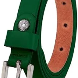 flyer Women's Leather Belt (Formal/Casual) (Colour Green) Buckle Adjustable Size Genuine Original Leather (GREEN4114)-picture-51
