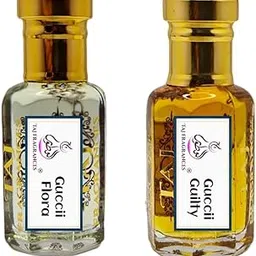 Taj Fragrances Combo Of G.Flora and G.Guilty Attar For Men and Women Premium Long Lasting Perfume Oil (6ML EACH) (6 ML)-image-54