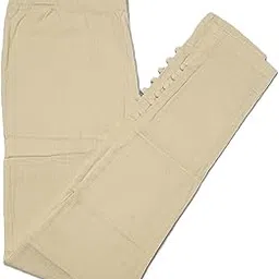 Ajay Fashion Studio Stretchable Lycra Blend Cigar Pants for Women | Versatile and Stylish Women's Pants | Ankle Length Straight Trousers for Office, Formal, Casual Wear (Cream_XXL)-picture-23