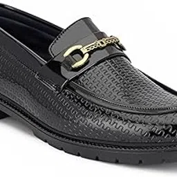 blue horse fashion Chunky Formal Cum Corporate Casual Shoe for Men-picture-38