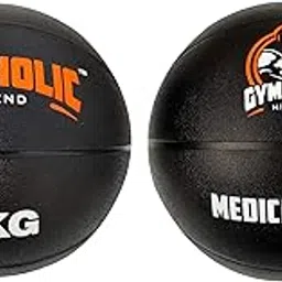 Gymaholic Medicine Ball, Rubberized Wall Ball, Medicine Ball for Exercise (3 KG)-picture-12
