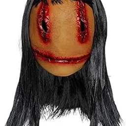 STYLEHEAVEN Halloween Mask with Wigs for Men Women Headgear for Role Play Party Carnival-picture-47
