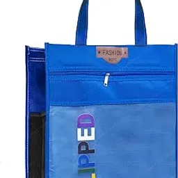 FunBlast Hand Bag for Women, Girls and Children – Travel Accessories Carrying Bag, Multi-Purpose Double Layer Zipper Bag, Large Size Lunch Bag, Tote Bag, File Bag, Office Bag-image-19