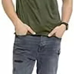 Mens, Half Sleeve, Regular Fit T-Shirt for Summer (Cotton Blend) M_Van_18074-image-72