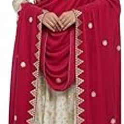 traditions bazaar Women's Velvet Gota Patti Dupatta-picture-14
