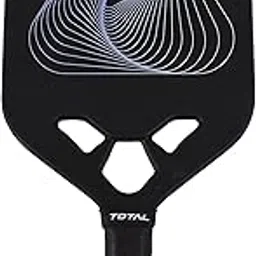 Total Pickleball Paddle Racket 13mm Thermo Carbon Fiber | Lightweight Single Bat with Cushioned Grip for Indoor Outdoor Pickle Ball Game-Black-picture-46
