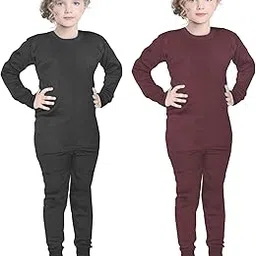 WINWEAR Boys, Girls, Kids Thermal Wear, Pack of 2-picture-20