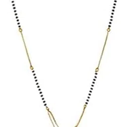 Stylish Letter Diamond Mangalsutra For Women's Mangalsutra Alloy Mangalsutra-picture-17