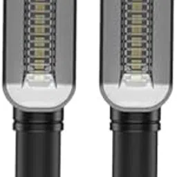 Pivalo Waterproof Flexible LED Indicator Lights High BrightnessUniversal Running Style 12V DC Turn Signal Light for All Scooty Bikes Motorcycle Models (Set of 2, Yellow and Blue)-picture-24