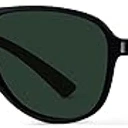 woggles | Full Rim Avaitor Branded Latest and Stylish Sunglasses |Polarized and 100% UV Protected | Unisex | Medium | Lens: Green, Frame: Black-picture-14