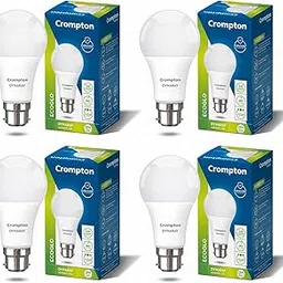 Crompton Dyna Ray 12W Round B22 LED Cool Day Light Pack of 4-image-11